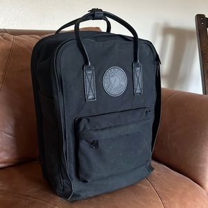 Blackout Fjallraven backpack!! Like New
